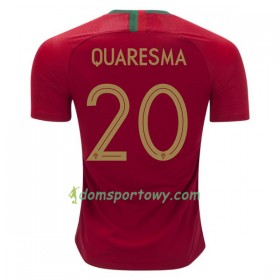 Koszulka Portugalia Quaresma 20 Domowe Koszulki Piłkarskie Mistrzostwa Świata 2018
